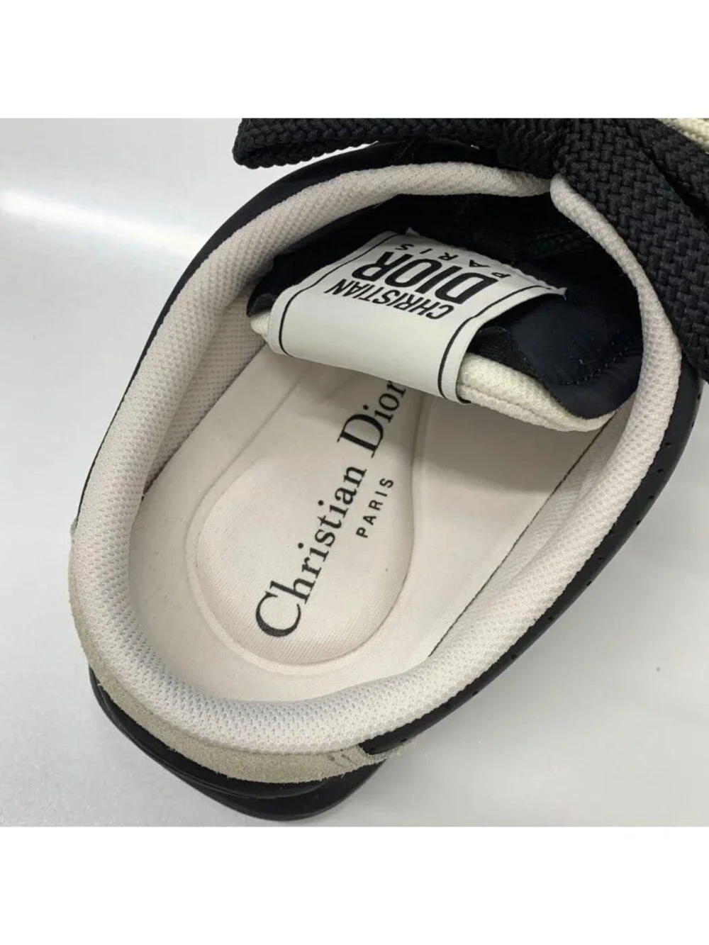 Dior D-sketch Nylon Suede Sneakers